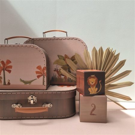 Egmont Toys 3 darabos koffer készlet – dzsungel