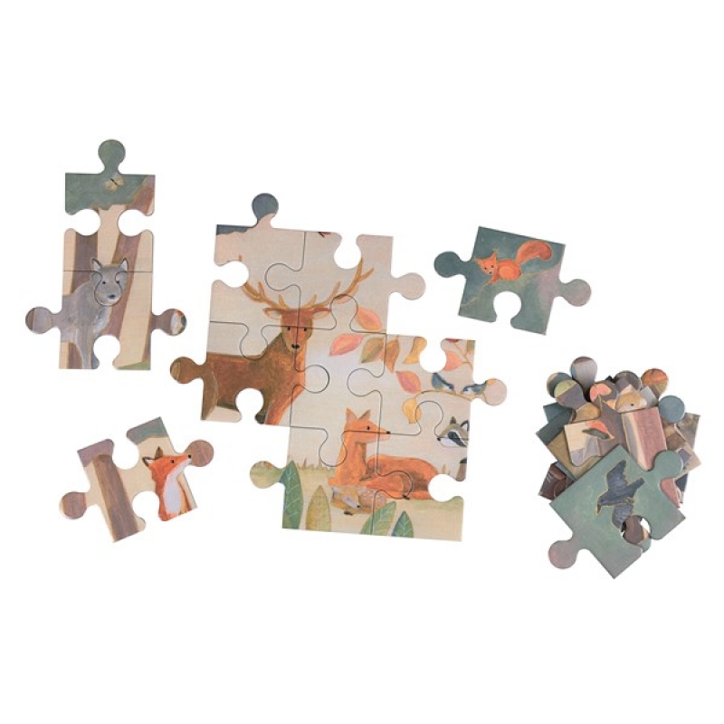 Egmont Toys 40 db-os játék puzzle erdő