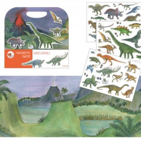 Egmont Toys mágneses könyv dinoszauruszok