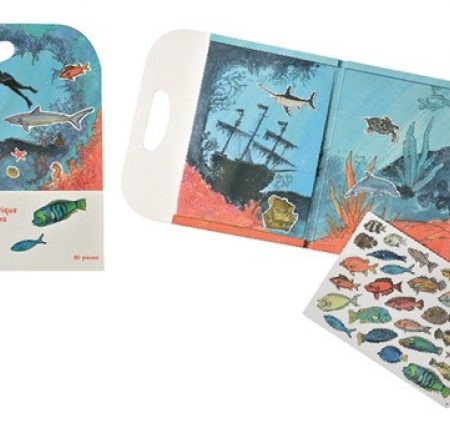 Egmont Toys mágneses könyv tengeri állatok