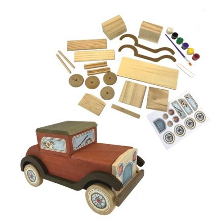 Egmont Toys festhető fa játék Oldtimer kocsi
