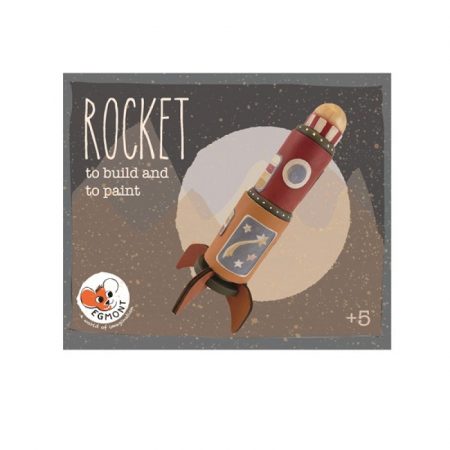 Egmont Toys festhető fa játék Rakéta