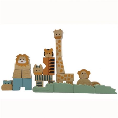 Egmont Toys építő játék – dzsungel állatai