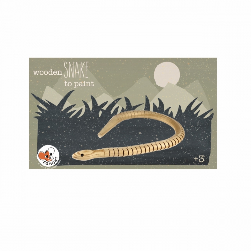 Egmont Toys festhető fa játék – Kígyó